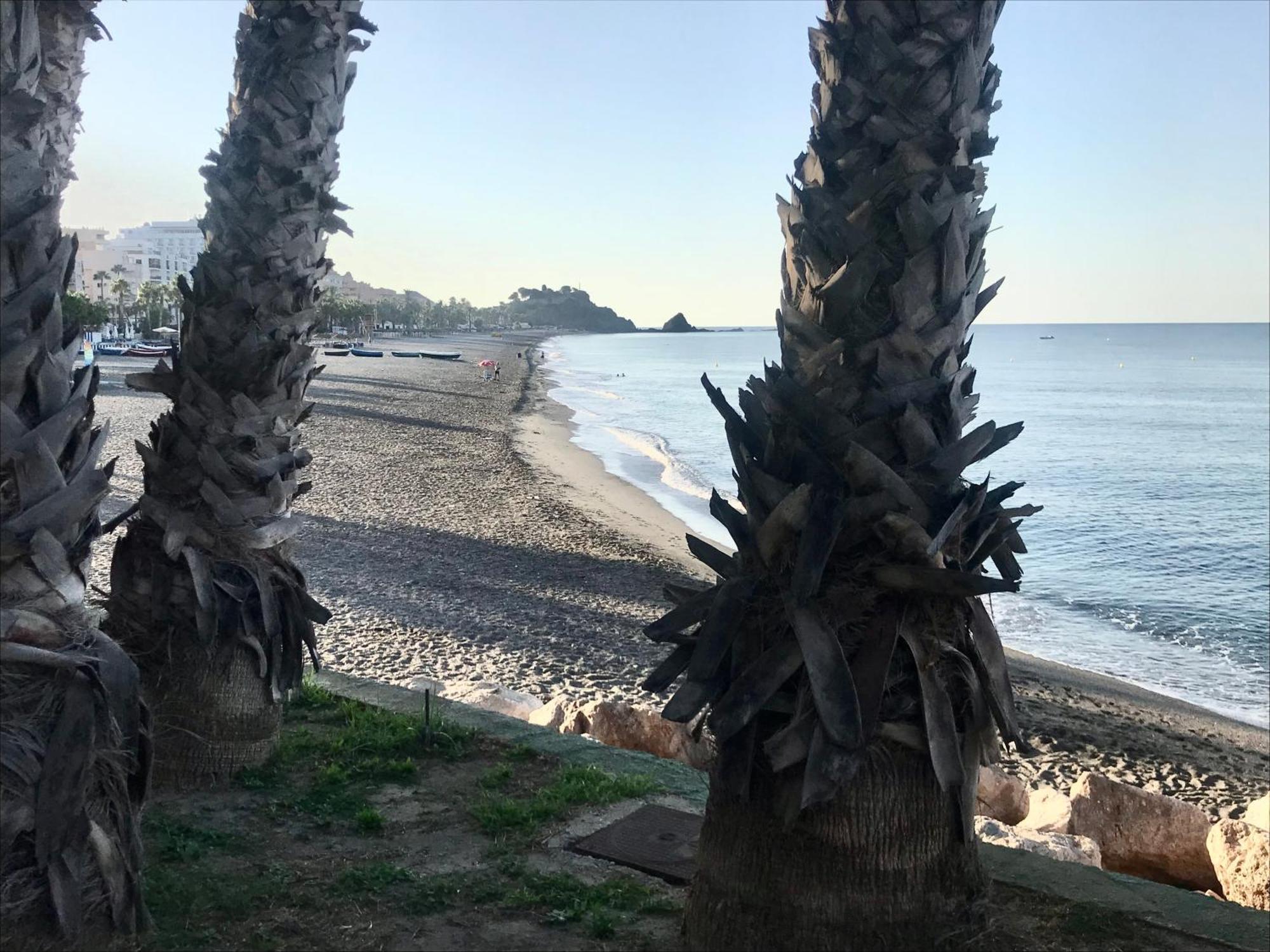 Apartamento 2 Dormitorios En Primera Linea De Playa San Cristobal Almunecar Bagian luar foto